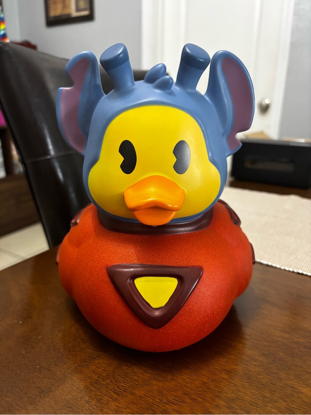 Disney Duckalooz Stitch Iron Man Suit Jumbo Rubber Duck